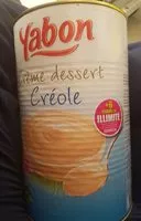 Mängden socker i Crème dessert Créole