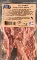 Mängden socker i Chiffonnade lard de Savoie