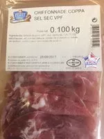 Mängden socker i Chiffonnade coppa de Savoie