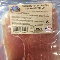 Mängden socker i Tranche fin de jambon sec de Savoie VPF