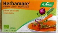 Mängden socker i Herbamare Bouillon Cubes