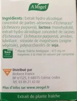 Mängden socker i Echinaforce Forte - 30 Comprimés - A. vogel