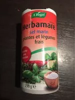 Mängden socker i Herbamare Intense, Sel marin