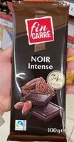 Mängden socker i Noir intense