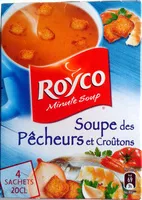 Mängden socker i Soupe des pêcheurs et croûtons