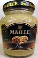 Mängden socker i Maille Moutarde au vin blanc Noix 108g