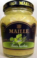 Mängden socker i Moutarde au vin blanc aux fines herbes Maille