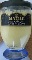 Mängden socker i Moutarde Fine de Dijon au vinaigre Maille
