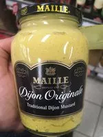 Mängden socker i Maille Dijon Sennep