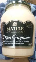 Mängden socker i Moutarde Originale Maille Fin Dijon