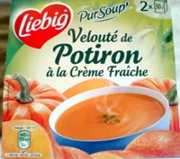 Mängden socker i Velouté de potiron à la crème fraîche