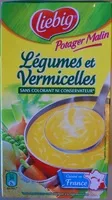 Mängden socker i Légumes et Vermicelles