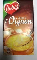 Mängden socker i Soupe à l'oignon