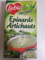 Mängden socker i Pur Soup' - Épinards, artichauts