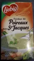 Mängden socker i Fondue de Poireaux aux St Jacques