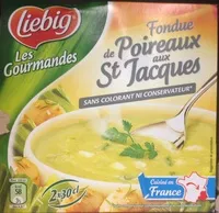 Mängden socker i Fondue de poireaux aux St Jacques