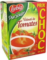 Mängden socker i Pursoup veloute tomates