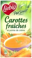 Mängden socker i Pur Soup' Carottes fraîches et pointe de crème
