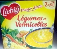 Mängden socker i Légumes et vermicelles