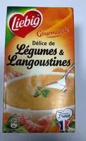Mängden socker i délice de légumes & langoustines