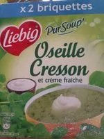 Mängden socker i PurSoup' Oseille Cresson et crème fraîche