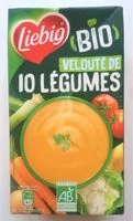 Mängden socker i Velouté de 10 légumes