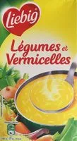 Mängden socker i Légumes et Vermicelles
