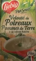 Mängden socker i Velouté De Poireaux Pomme de terre à la crème fraiche
