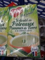Mängden socker i Velouté de poireaux pommes de terre