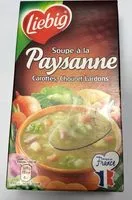 Mängden socker i Soupe à la Paysanne