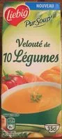 Mängden socker i Pur Soup ' Velouté de 10 Légumes