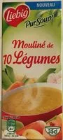 Mängden socker i PurSoup' - Mouliné de 10 Légumes
