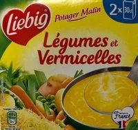 Mängden socker i Legumes et vermicelles
