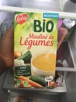 Mängden socker i Mouliné de Légumes BIO