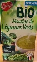 Mängden socker i bio mouliné de légumes verts🥒🥦