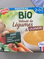 Mängden socker i Velouté légumes & quinoa bio