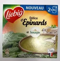 Mängden socker i délice d'épinards et boursin