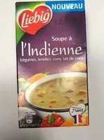 Mängden socker i Soupe à l'indienne