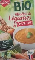 Mängden socker i Mouline de legumes & Epautre