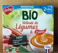 Mängden socker i Velouté de légumes