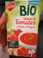 Mängden socker i bio velouté de tomates & pointe d'origan
