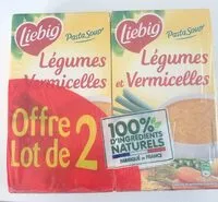Mängden socker i Legumes Vermicelles