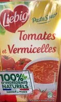 Mängden socker i Tomates et vermicelles