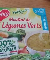 Mängden socker i Mouliné de 5 légumes verts