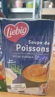 Mängden socker i Soupe de poissons pêche durable