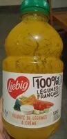 Mängden socker i Velouté de légumes & crème