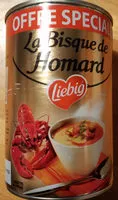 Mängden socker i Bisque de homard