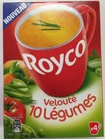 Mängden socker i Velouté Légumes
