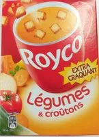 Mängden socker i Légumes et croûtons