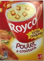 Mängden socker i Royco Poulet et croûtons